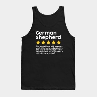 German Shepherd Tank Top